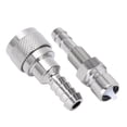 thumbnail image 3 of Miulika Fuel Line Connector 1 Pair Compression Fitting Easy Assembly Fuel Pipe Connector, 3 of 9