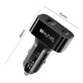thumbnail image 4 of Cargador de coche de 2 puertos PC ignífugo PD25W QC3.0 Adaptador de teléfono de coche para iPhone 14 Pro, 4 of 8