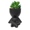 thumbnail image 2 of Hbdhejl Lazy Man'S Mini Planter With Dummy Easy Care Decorative Pots, 2 of 4