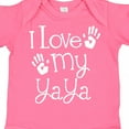 thumbnail image 4 of Inktastic I Love My Yaya Grandchild Boys or Girls Baby Bodysuit, 4 of 5