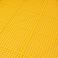 thumbnail image 2 of 10 piezas Alfombrilla de piso con ventosa Alfombra de baño de mosaico de plástico antideslizante para cocina Baño Amarillo, 2 of 3
