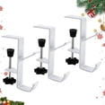thumbnail image 1 of Soportes Metálicos Navideños para Calcetas, Juego de 3, Color Blanco, 1 of 7
