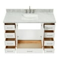 thumbnail image 7 of Ariel M055scw2rvo Stafford 55" Free Standing Single Basin Vanity Set - White, 7 of 7