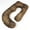 Brown, variant on Premium Soft Pink Seahorse Contoured Pillow, Full-Body Support Pillow for Maternity & Relaxation