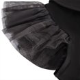 thumbnail image 3 of Disfraz de Cosplay Disfraz de Niña Transpirable Negro para Fiesta (140cm 7-8T + Bolsa) Sywqhk libre de BPA, 3 of 3