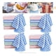 thumbnail image 2 of Paquetes de paños de limpieza, paños de fibra de limpieza, paños de terciopelo coral grueso, paños de limpieza superabsorbentes, paños antiadherentes (colores mixtos, 10 unidades, 9,8 x 9,8 pulgadas), 2 of 8