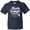 Navy, variant on Inktastic Florida is My Happy Place with Palm Trees Youth T-Shirt