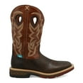 thumbnail image 3 of TWISTED X    Male 12" Western Work Boots, Color: Smokey Chocolate/Spice, Size: 12, Width: D, 3 of 5