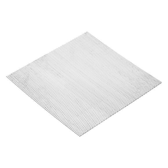Unique Bargains 7.9' L x 7.9' W Perforated Metal Sheets, 16Ga 0.06' Hole 304 Stainless Steel