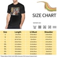 thumbnail image 4 of Jean Michel Basquiat Men's T Shirt Cotton Tee Basic Short Sleeve Crewneck Shirt Tops Black, 4 of 5