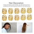 thumbnail image 3 of Accesorios De Rastas, 100 Piezas De Rastas Beads Rhinestone Cabello De Moda Anillos De Trenzas Para El Cabello Con Patrones De Recorte Para La Decoración Y La Creación Del, 3 of 7