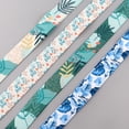 thumbnail image 3 of Green Plants Fresh Leaf ID Card Badge Lanyard Neck Strap for Key ID Card Phone Straps Badge Holder DIY Hanging Rope 1, 3 of 6