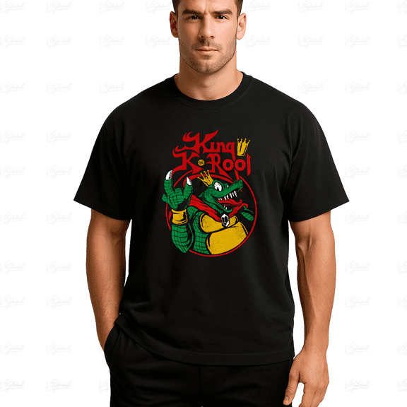 King K. Rool Donkey Kong Country DKC Villain Video Game Unisex T-Shirt, up to Size 5XL