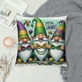 thumbnail image 2 of Masquerade Mask Throw Pillow Cover, Bead Cushion Case for Sofa Couch, 2 of 5