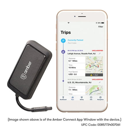 Amber Connect - AMB3653G Wired GPS Asset Tracking Device