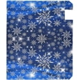 thumbnail image 2 of Winter Snow Snowflake Magnetic Mailbox Cover Standard 21 X 18 in Christmas Holiday Blue Xmas Mail Box Covers Decals Wraps Post Box Outdoor Decorations, 2 of 6