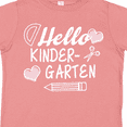 thumbnail image 4 of Inktastic Hello Kindergarten with Hearts and School Supplies Boys or Girls Toddler T-Shirt, 4 of 5