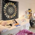thumbnail image 5 of Tapiz de cartas del Tarot con estrellas, tapiz espiritual, tapiz de astrología del zodíaco, tapiz de constelación de brujas, tapiz estético para colgar en la pared para dormitorio de adolescentes, 5 of 5