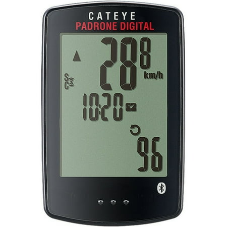 CatEye Padrone Digital Wireless Bluetooth Cycling Computer Kit -CC-PA400B- Black