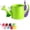 Green, variant on White Metal Watering Can Outdoor, White Watering Can, 1L Vintage Tin Sprinkler Kettle with Long Spout, Gardening Irrigation Tool for Indoor Plants Flowers
