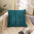 thumbnail image 3 of Office cushion cover Home pillow cover Plush headrest cushion coverblackish green, 3 of 5