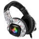 thumbnail image 3 of Audífonos Gamer BLOOSOM Camuflaje Blanco con Luz RGB LED, 3 of 4