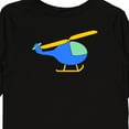 thumbnail image 4 of Inktastic Blue Helicopter Boys or Girls Long Sleeve Toddler T-Shirt, 4 of 5