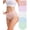 Multicolor1, variant on Womens Cotton Underwear High Waist Full Coverage Briefs Soft Breathable Panties Stretch Underpants 5 Pack