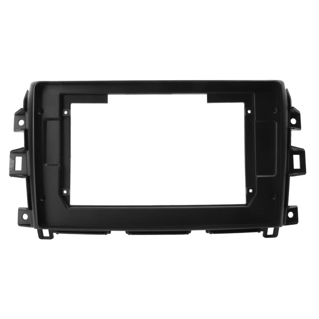 Reemplazo del marco de navegación GPS del panel de tablero negro mate de la fascia de la radio estéreo del automóvil de 10.1 pulgadas para NISSAN NAVARA 2014-2015
