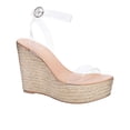thumbnail image 2 of Chinese Laundry  Womens Ello Clear Espadrille  Casual Sandals Casual, 2 of 5