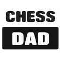 thumbnail image 3 of CafePress - CHESS Dad White T Shirt - Men's White Classic Cotton T-Shirts, 3 of 4