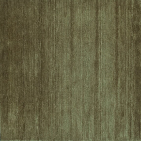 Ahgly Company Indoor Square Abstract Light Blue Contemporary Area Rugs, 6' Square