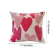 thumbnail image 3 of Funda de cojín decorativa con bordado de corazón | Funda de almohada decorativa para sofá cama | Decoración navideña para sala de estar y dormitorio, 3 of 8