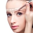 thumbnail image 4 of Eyebrow Ruler Creative Adhesive Eyebrow Positioning Makeup Tool Eyebrow Sticker, 4 of 10