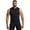 Black, variant on SHIWEN Men's Workout Hooded Tank Tops Sports Training Sleeveless Hoodies Bodybuilding Cut off T-Shirts M-3XL