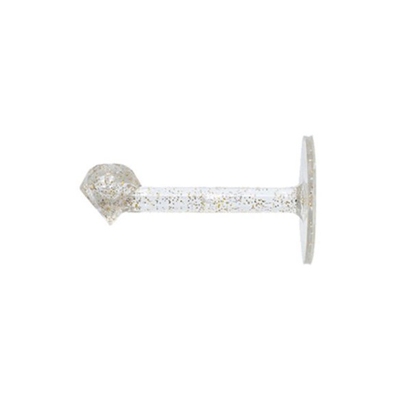Soporte de pared para colgar collares, organizador de joyas para soporte de diadema (un corto)