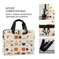 thumbnail image 4 of FORMRS 16" Laptop Bag Carrying Sleeve Case with Handle Travel Shoulder Briefcase, Minimalist Geometric Pattern, 4 of 8