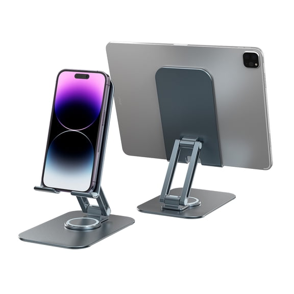 Esoulk Aluminum Alloy Tablet Stand, Foldable Universal Tablet/iPad/Phone Mount