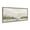 Gold, variant on Kate and Laurel Sylvie Winter Landscape 6 Framed Canvas Wall Art by Annie Quigley, 18x40 Gray, Nature Holiday Snow Art for Wall
