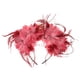 thumbnail image 1 of Diadema con flores y plumas para Halloween, accesorio para el cabello de mujer con calavera, 1 of 8