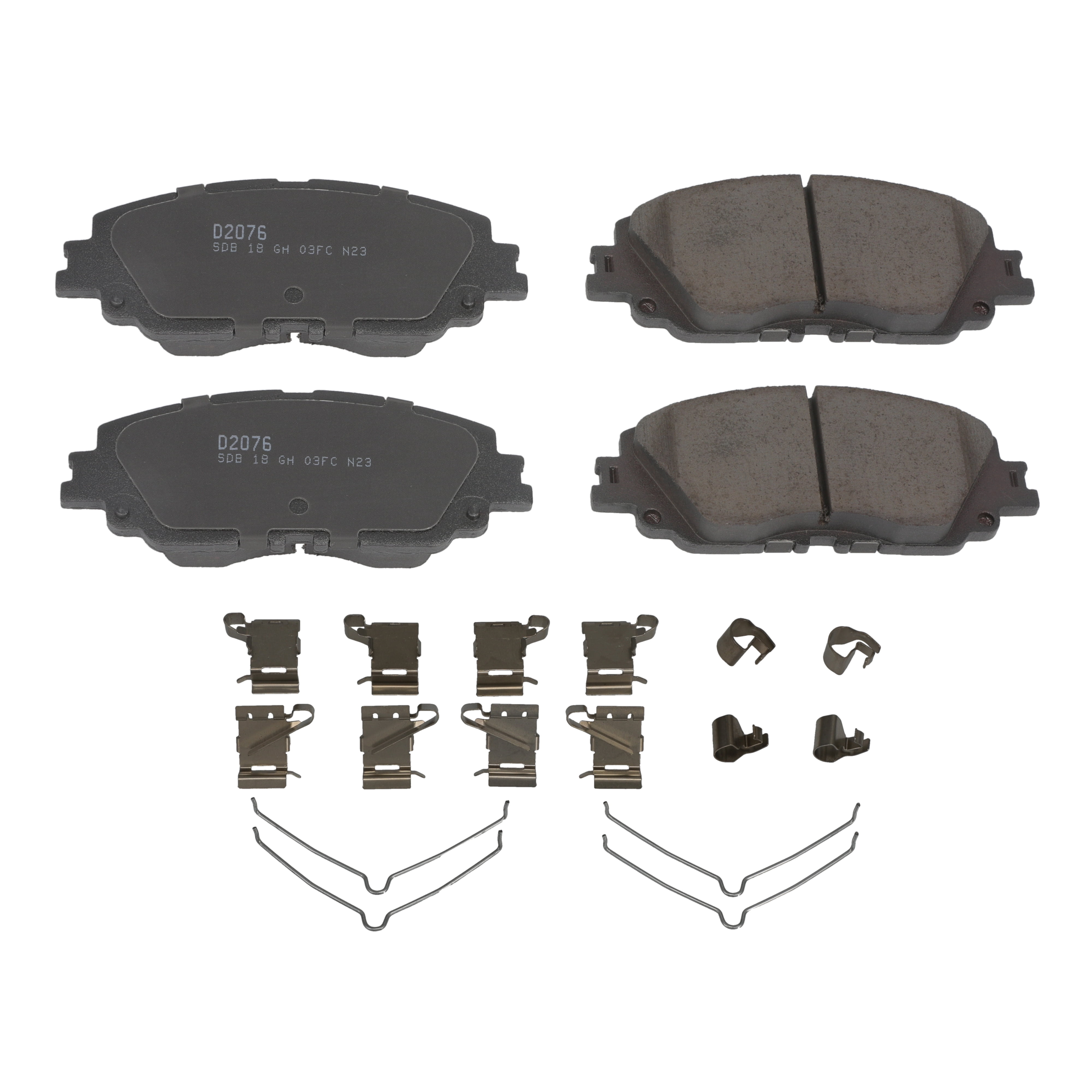 Winstop Brake Pad Set, Front WS.2076.0.C, Toyota RAV4 2022-2019