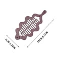 thumbnail image 4 of ONLYEOR Purple Wave Style Vertical Ponytail Clip, Simple Twisting Banana Hair Clips, Hair Accessories for Women, For Daily & Party, 4 of 6