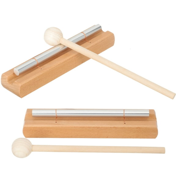 Hytrove Percussion Instruments Classroom Chime Wood 7.1x1x1in