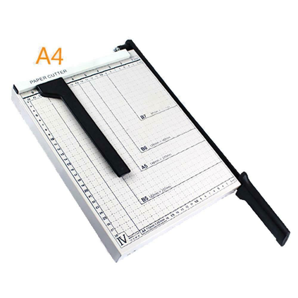 A4 To B7 12" Paper Cutter Metal Base Guillotine Page Trimmer Blade Scrap Booking 