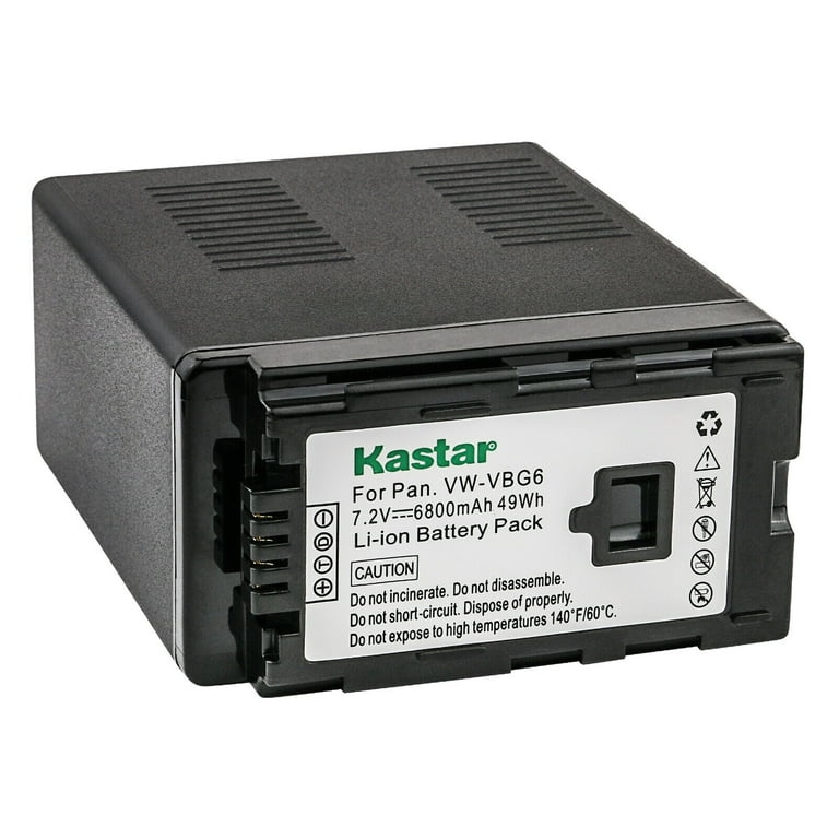Kastar 1-Pack VW-VBG6 Pro Battery and LTD2 USB Charger Compatible