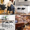 thumbnail image 7 of UBesGoo Ergonomic Salon Stool, Adjustable Hydraulic Saddle Stool Chair, Black, 7 of 7