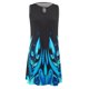 thumbnail image 5 of ICHUANYI ClearanceWomen Casual Loose Summer Floral Printed Tank Dress Hollow Out Beach Sundress Sleeveless Dresses(Blue, M) ICHUANYI WER20232080500003, 5 of 5