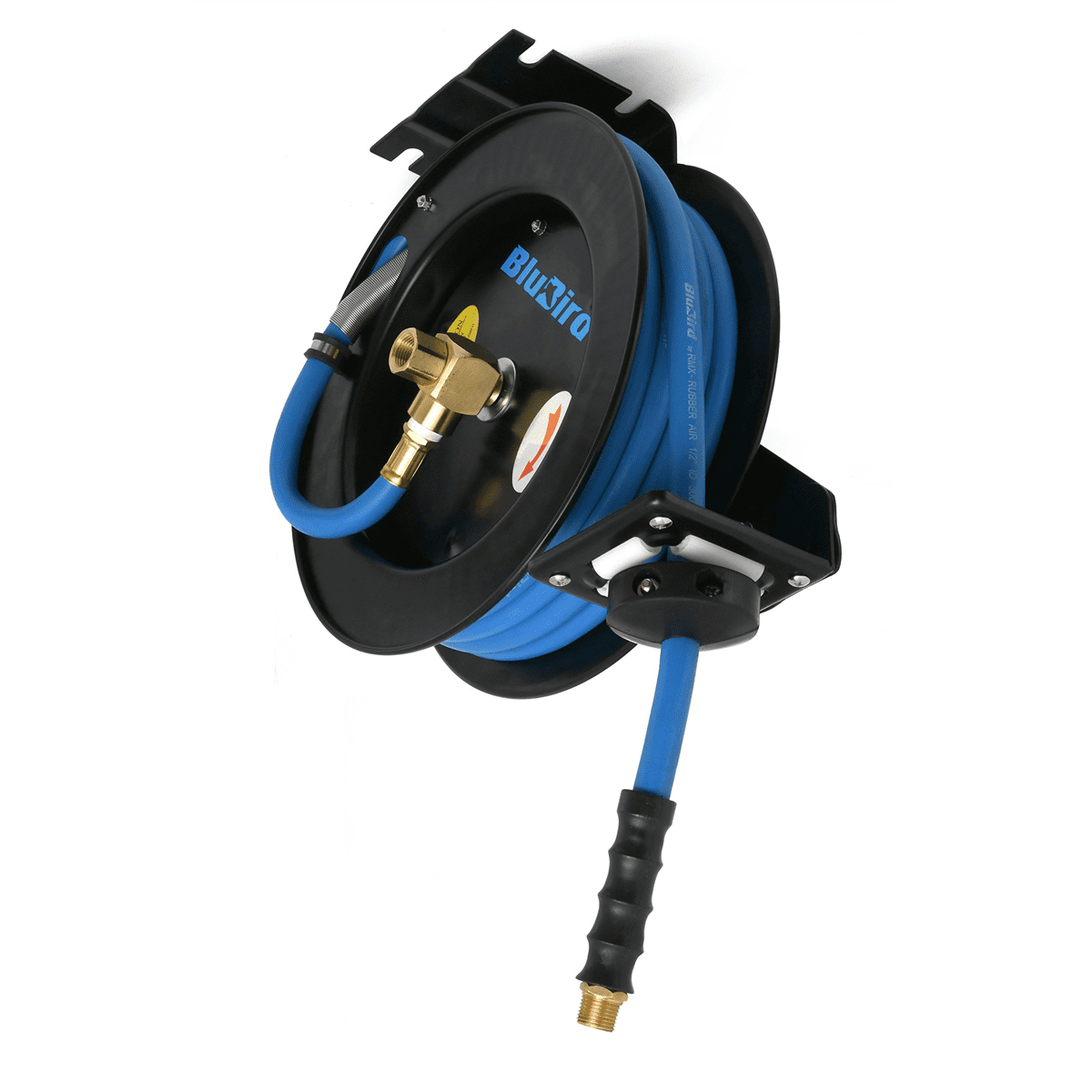 BluBird Air Hose on Reel 1/2" x 25'