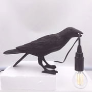 Naittoop Crow Lamp Raven Lamp Adjustable Brightness with Bulb,Bird lamp,Crow Light Gothic Decor for Bedside Bedroom Living Room Decor