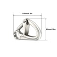 thumbnail image 4 of mmirethe Stainless Steel Marine Lanyard Hook Snap Converter Buckle Clasps Rope Clips Dock Spring Outdoor Corrosion Resistance Replacement, 4 of 6